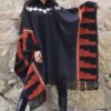 PONCHO ATADO A076 - CONDOR HUASI "FAMILIA AVAR SARACHO"   - UN PAÑO - TRAMA Y URDIMBRE FINA - SOLO POR PEDIDO