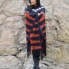PONCHO ATADO A076 - CONDOR HUASI "FAMILIA AVAR SARACHO"   - UN PAÑO - TRAMA Y URDIMBRE FINA - SOLO POR PEDIDO - Imagen 2