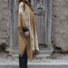 PONCHO DE VICUÑA V112 HILADO FINO, BORDADO - SOLO POR PEDIDO - Imagen 4