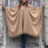 PONCHO DE VICUÑA V212 HILADO FINO - - Imagen 4