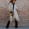 RUANA DE VICUÑA V553 HILADO FINO - SOLO POR PEDIDO