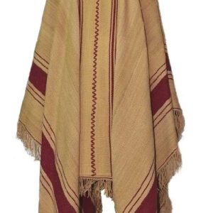 PONCHO DE OVEJA O005 TUCUMANO "Serie de Recreación de Ponchos Históricos" - DISPONIBLE