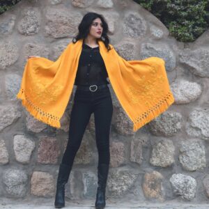 CHAL DE OVEJA CB005 BORDADO - DISPONIBLE