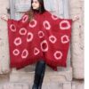 PONCHO DE ARGOLLAS G101 - UN PAÑO - TRAMA Y URDIMBRE FINA -SOLO POR PEDIDO - Imagen 2