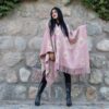 PONCHO DE ARGOLLAS G129 - UN PAÑO - TRAMA Y URDIMBRE FINA - SOLO POR PEDIDO - Imagen 2