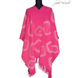 PONCHO DE ARGOLLAS G135 - UN PAÑO - TRAMA Y URDIMBRE FINA - DISPONIBLE