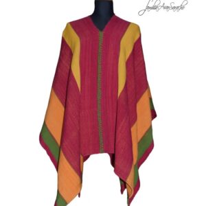 PONCHO CORTO PC620 - TRAMA Y URDIMBRE FINA - DISPONIBLE