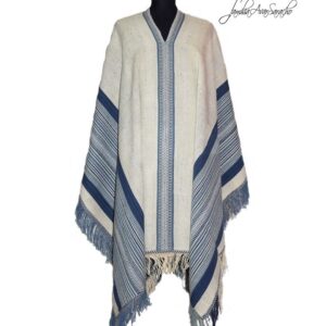 PONCHO DE OVEJA O007 RECREACIÓN PONCHO DEL GRAL. SAN MARTÌN «Serie de Recreación de Ponchos Históricos» - DISPONIBLE