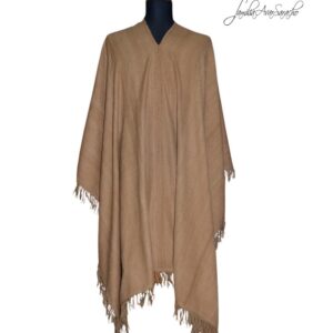 PONCHO DE VICUÑA V212/3 HILADO FINO - DISPONIBLE