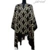 PONCHO ATADO A510 - UN PAÑO -TRAMA Y URDIMBRE FINA DISEÑO ESPECIAL - DISPONIBLE