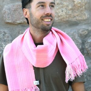 Bufanda N117 “Familia Avar Saracho” Realizada en lana de oveja  DISPONIBLE CON ENVÍO INMEDIATO