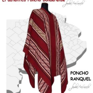 Poncho de la Provincia de Buenos Aires "Familia Avar Saracho"