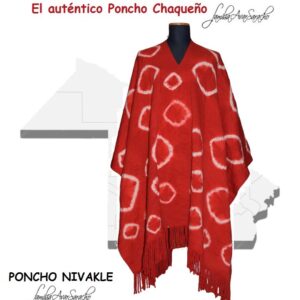 Poncho de la Provincia de Chaco "Familia Avar Saracho"