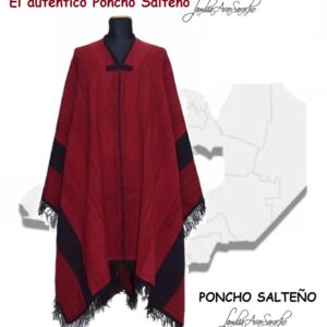 Poncho de la Provincia de Salta "Familia Avar Saracho"