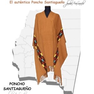 Poncho de la Provincia de Santiago del Estero "Familia Avar Saracho"
